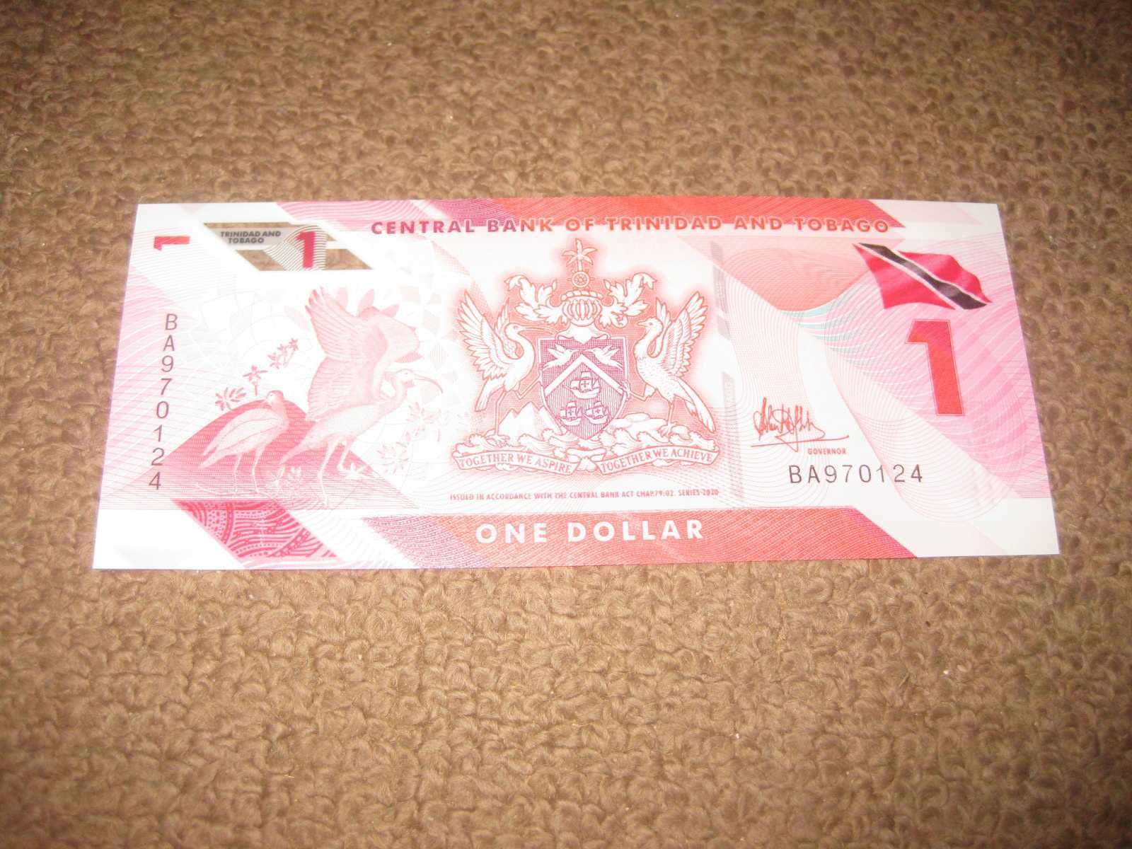 Nota de Trinidad e Tobago "1 Dollar" UNC