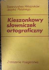 Kieszonkowy słowniczek ortograficzny
NK - Walery Pisarek