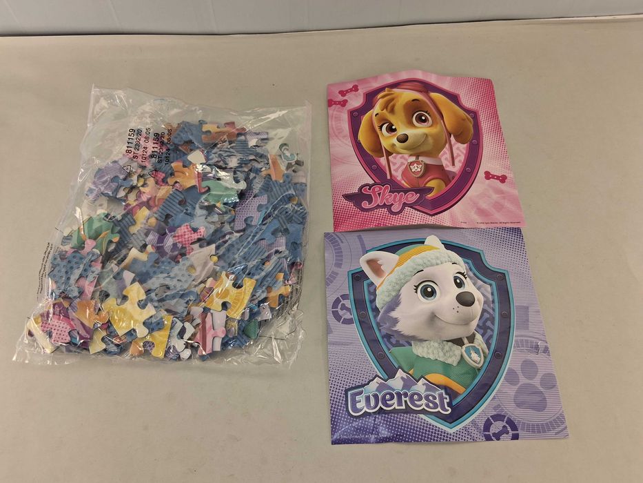 N166 Puzzle Piankowe Paw Patrol Skye Everest Duże Elementy Matt