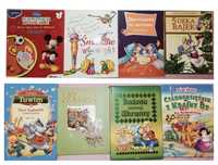 Zestaw 8 książek A4 dla dzieci baśnie bajki wierszyki