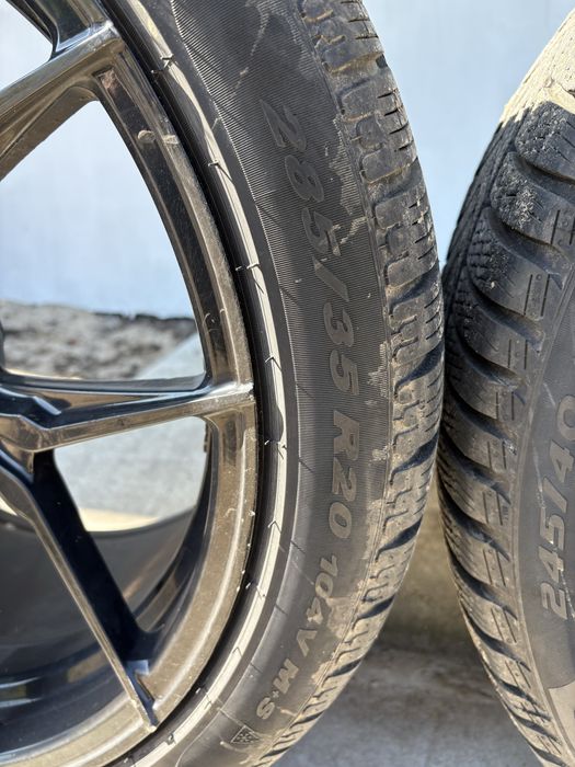 Felgi koła Rohana 5x114,3 R20 zima czujniki pirelli maserati ghibli