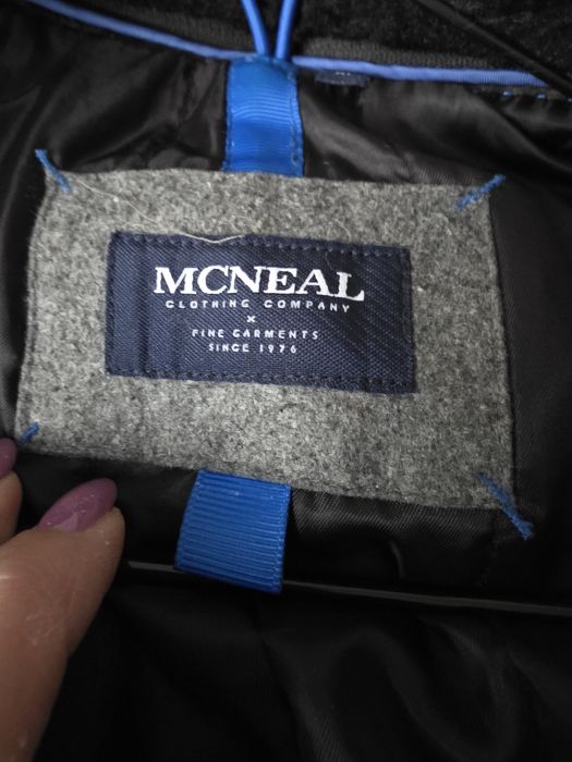 Płaszcz męski ocieplany McNeal  M Super!