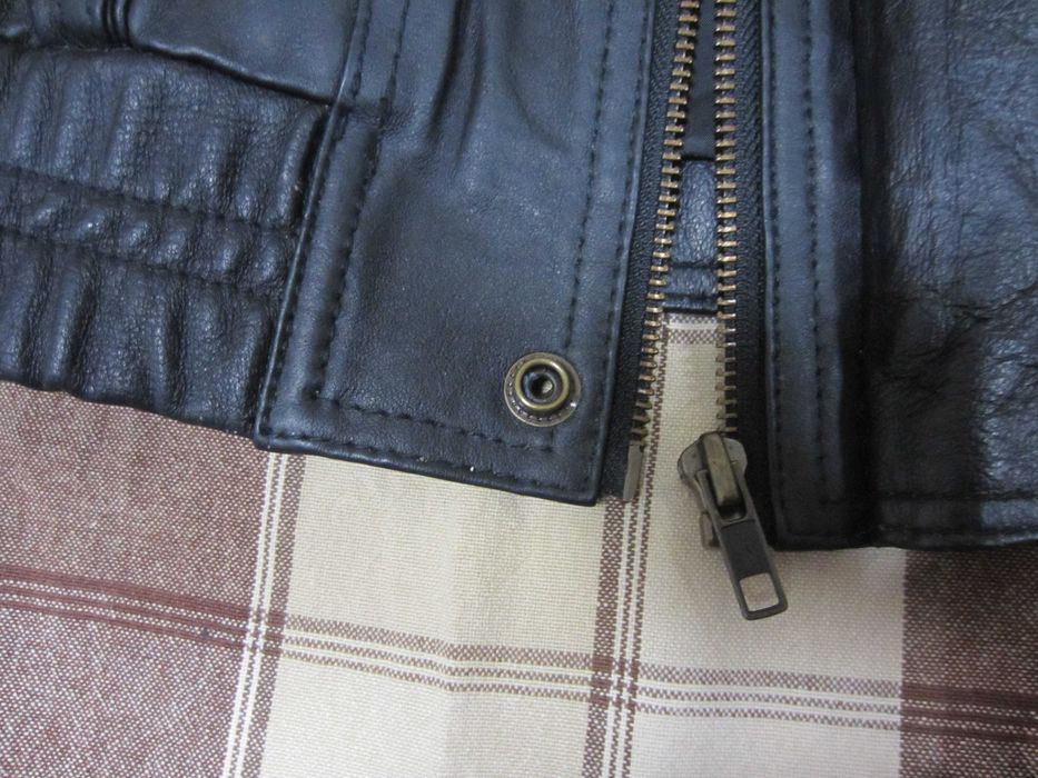 Кожаная жилетка с карманами ,мотожилетка XXL Berto Lucci Косуха