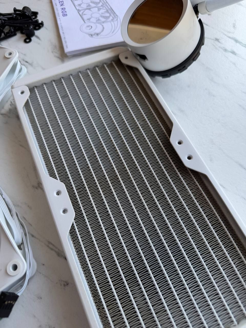Система рідинного охолодження NZXT Kraken 240 RGB White (RL-KR240-W1)