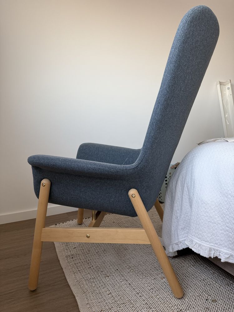 Cadeirão Ikea VEDBO Azul