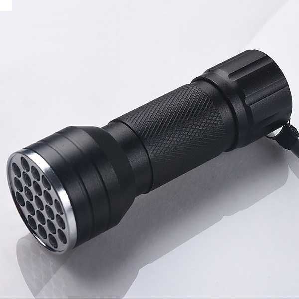 УФ фонарик на 21 LED лампы