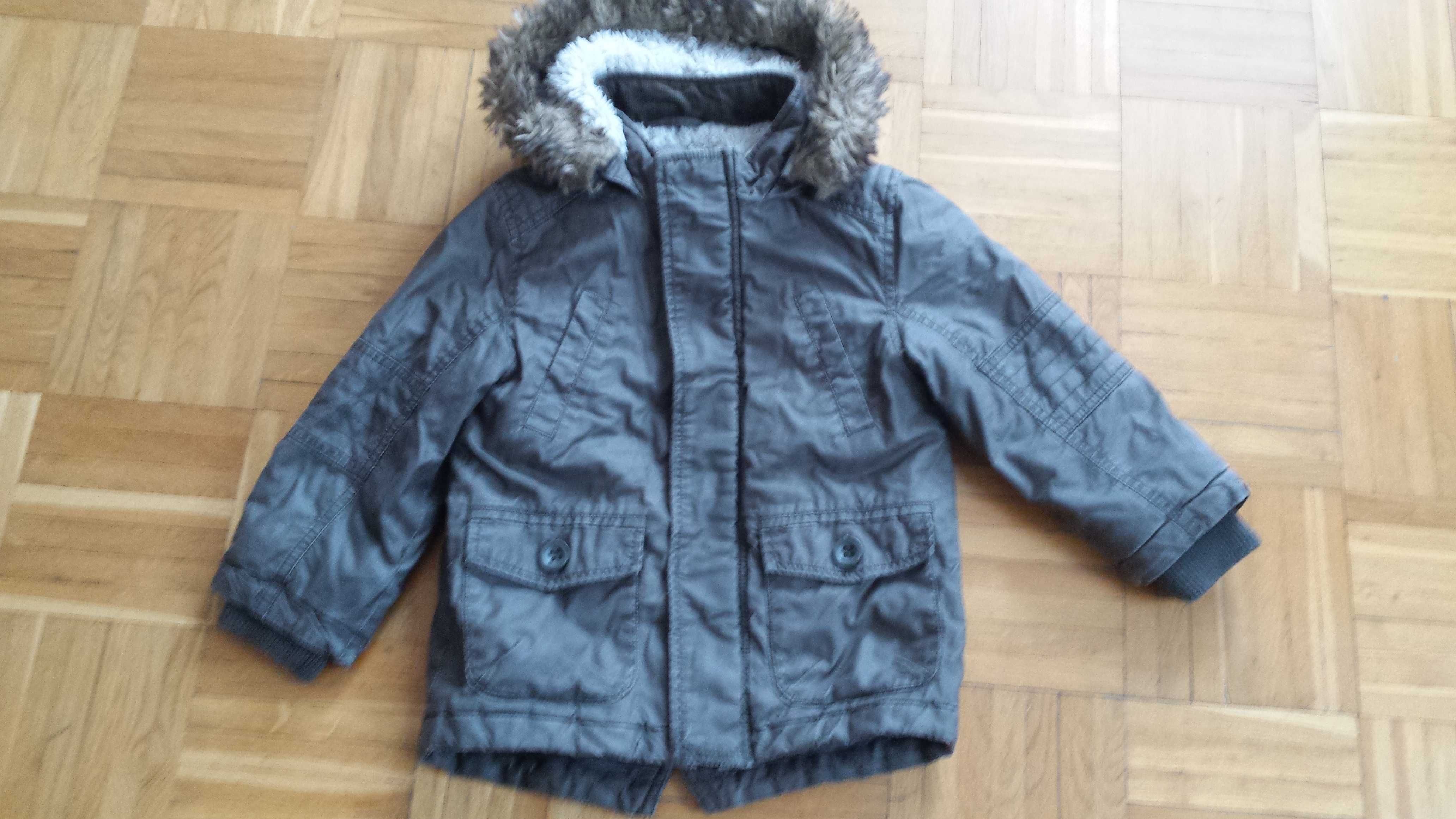 Parka kurtka zimowa Name It 104 cm