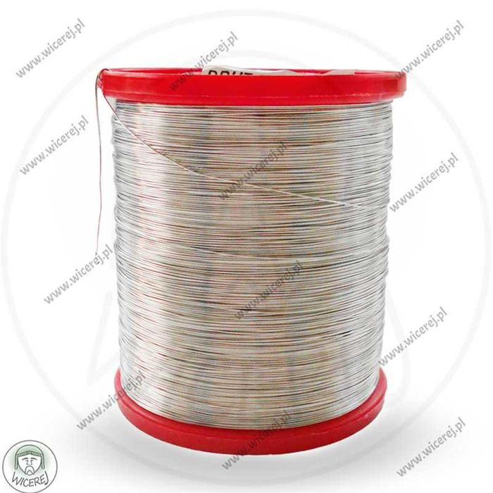 Drut pszczelarski do ramek 0,4mm 1kg Nierdzewny ramki ule