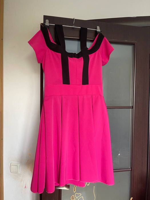 Платье летнее розовое