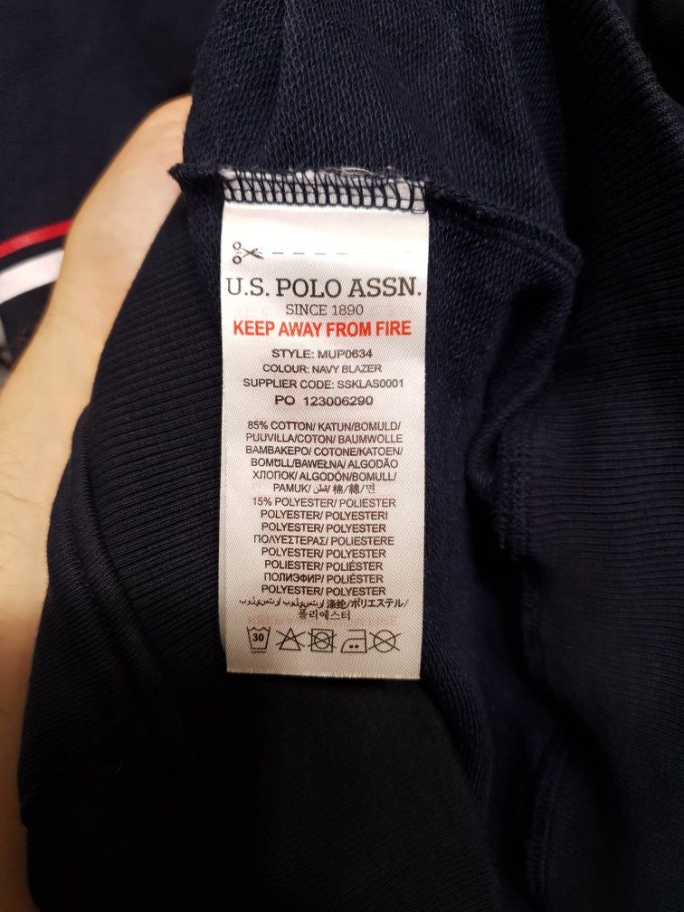 Bluza z kapturem Uspa U.S. Polo Assn. M L
