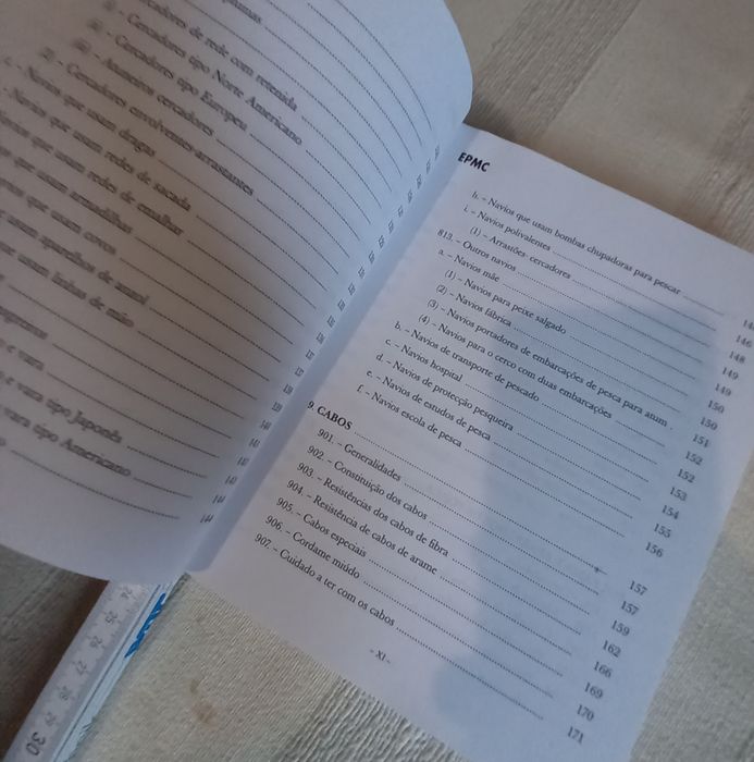 Tecnologia e Elementos de Marinharia da Embarcação de Pesca