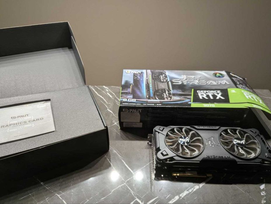 Відеокарта Nvidia RTX 3070 Palit JetStream 8Gb