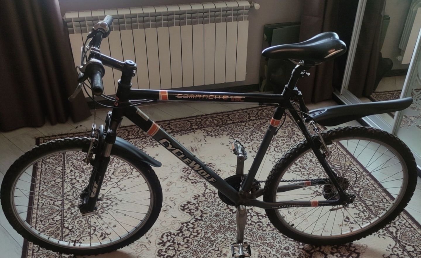 Алюминиевый горный велосипед Cycle Wolf Comanche  26 колеса, 46 см