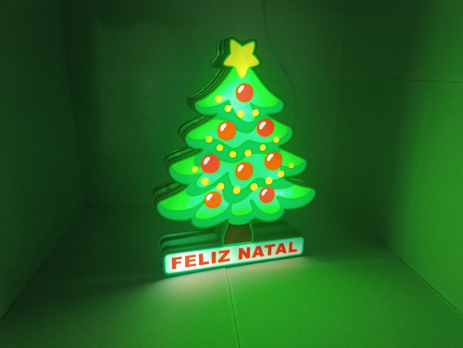 Luminária Árvore de Natal