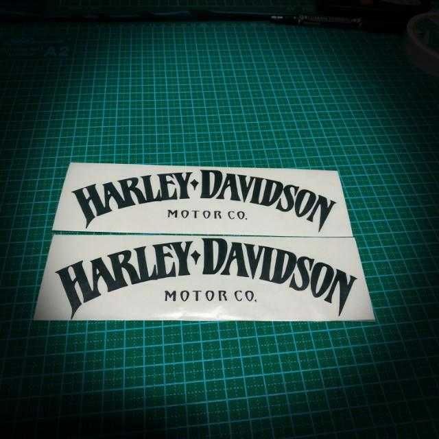 Autocolantes Logos Harley Davidson