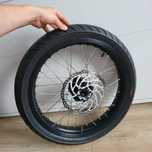 Koła SuperMoto - Surron Light Bee - 17 cali - cały zestaw z łańcuchem