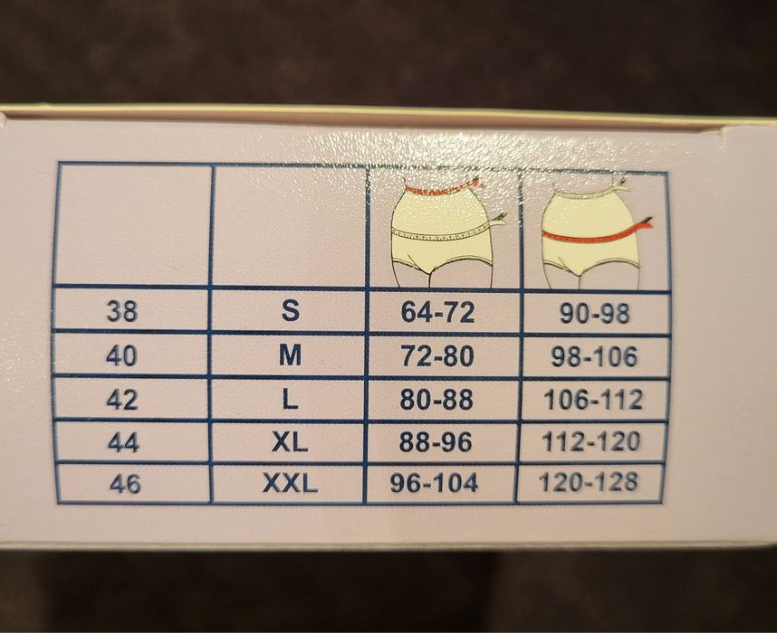 Stringi czarne rozm. S