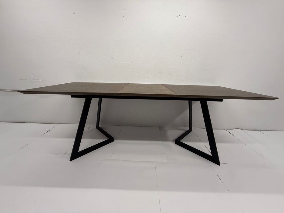 Stół dębowy do jadalni, salonu, rozkładany 170x80+50cm