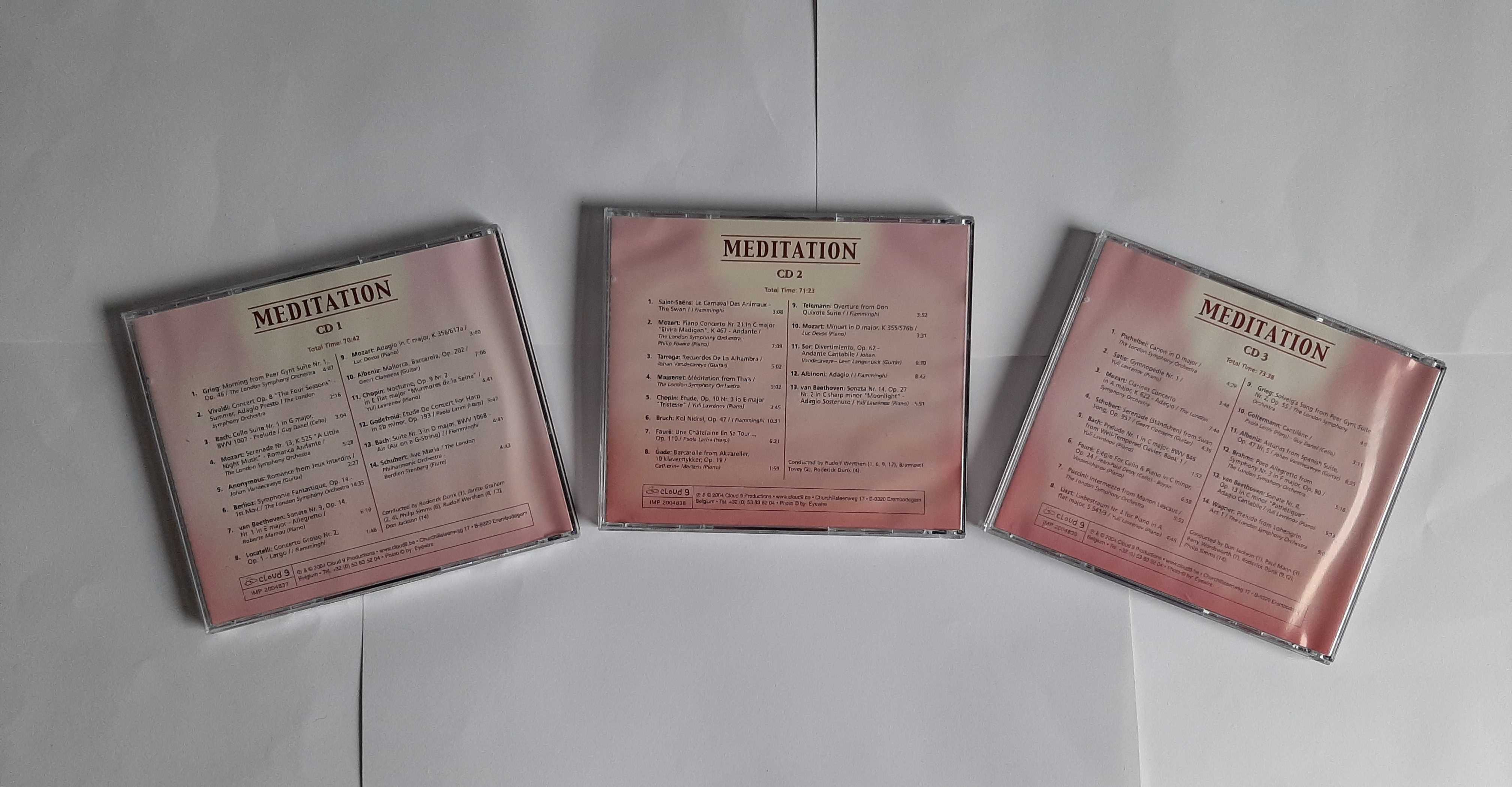 Meditation - Classical Moments For Relaxation 3 CD