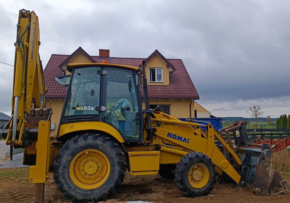 Koparka komatsu WB93R