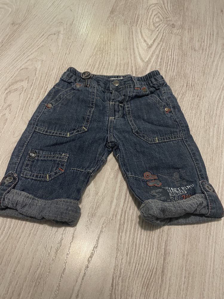 3 pary jeansow dla chlopca 0-3 mxe 62 74