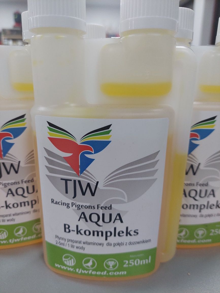 TJW Aqua B-kompleks 250ml. Witamina "B" Dla gołębi.