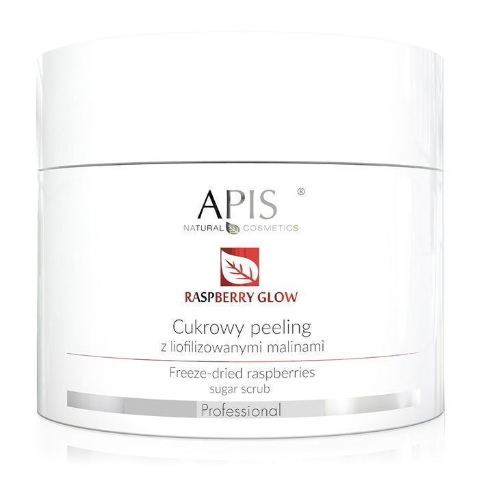 Peeling Malinowy Apis Raspberry Glow 220g - Peeling do Twarzy