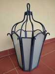 Ozdobny retro żyrandol lampion loft loftowy industral