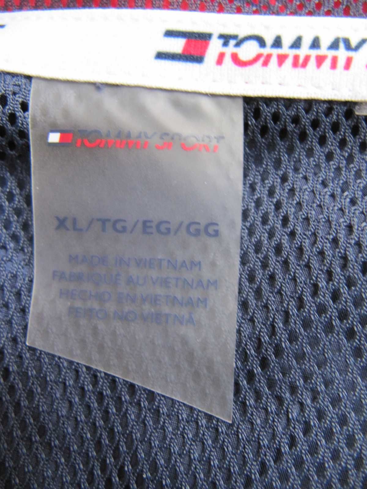 TOMMY HILFIGER kurtka wiatrówka anorak męski rozmiar XL