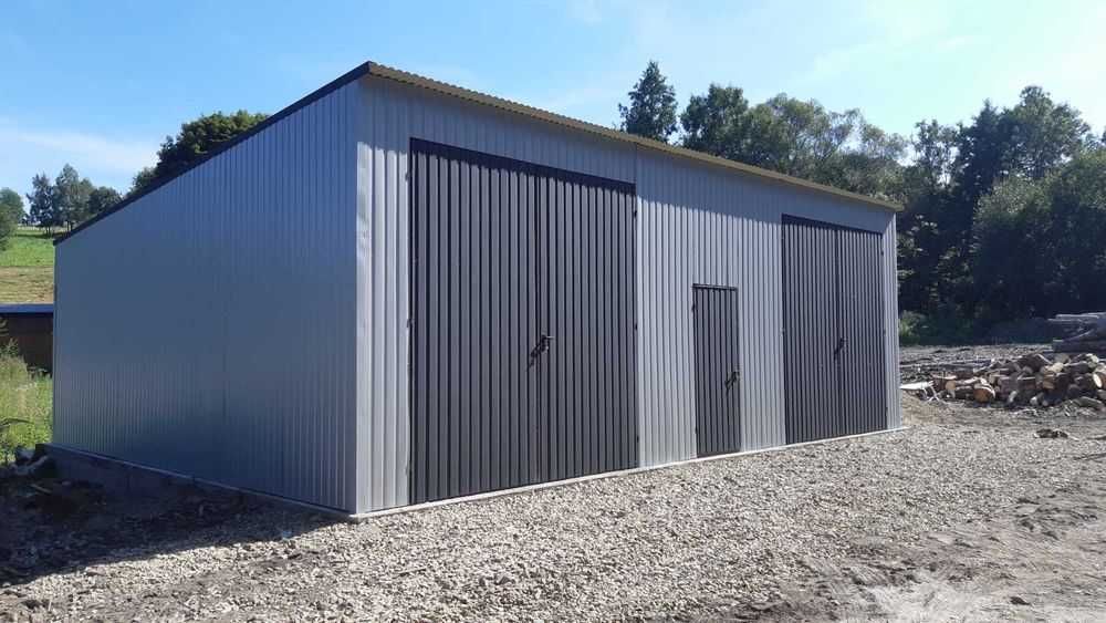 |Garaż Blaszany + BRAMA + FURTKA | Blaszak - Magazyn  - ROMSTAL*