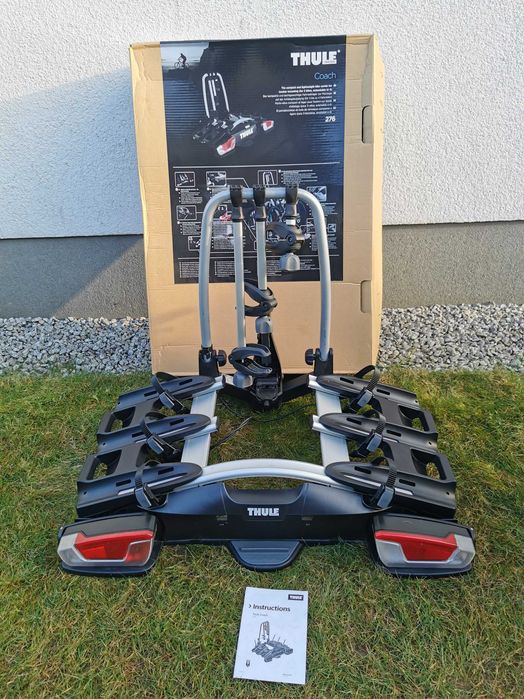 THULE Coach 276 bagażnik rowerowy na hak 3 rowery LED VeloCompact 926