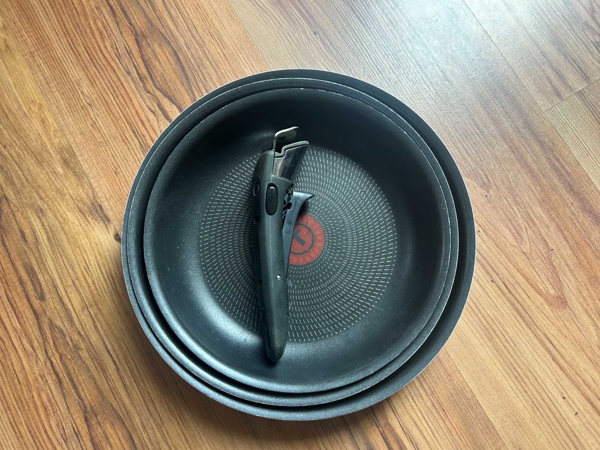 Zestaw Patelni Tefal Ingenio - 3x patelnie 1x uchwyt OKAZJA!!!