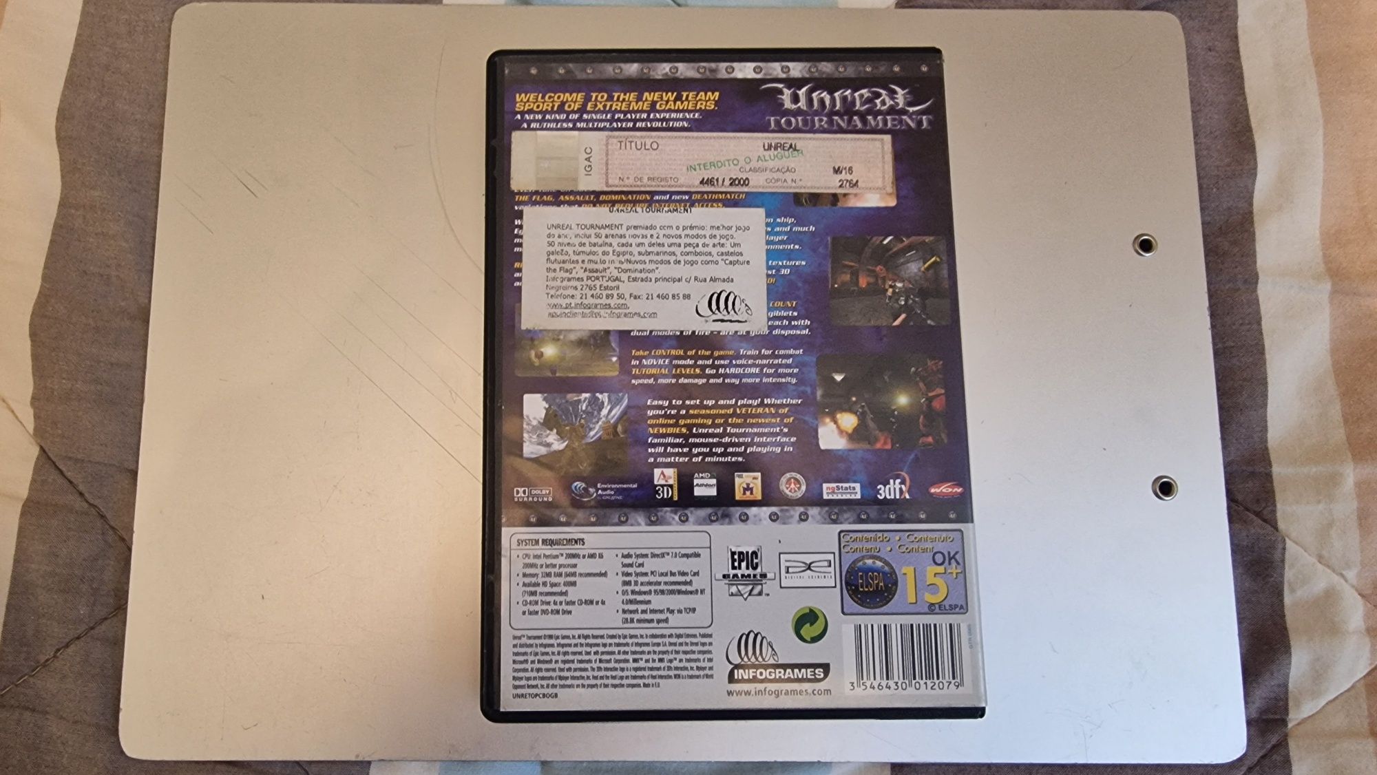 Jogo PC Unreal Tournament