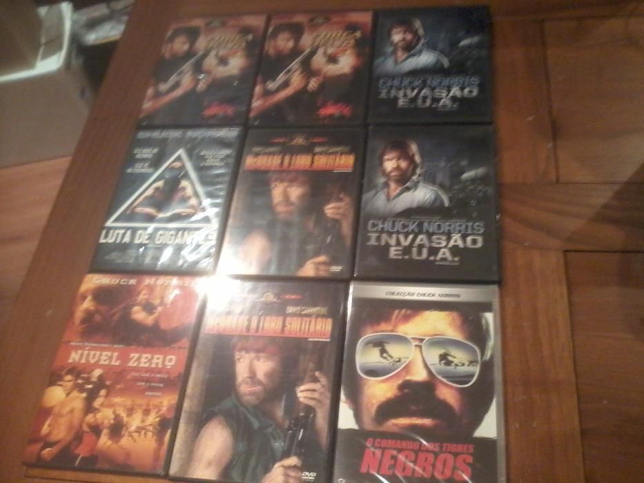 DVD - Diversos Chuck Norris e Dolph Lundgreen