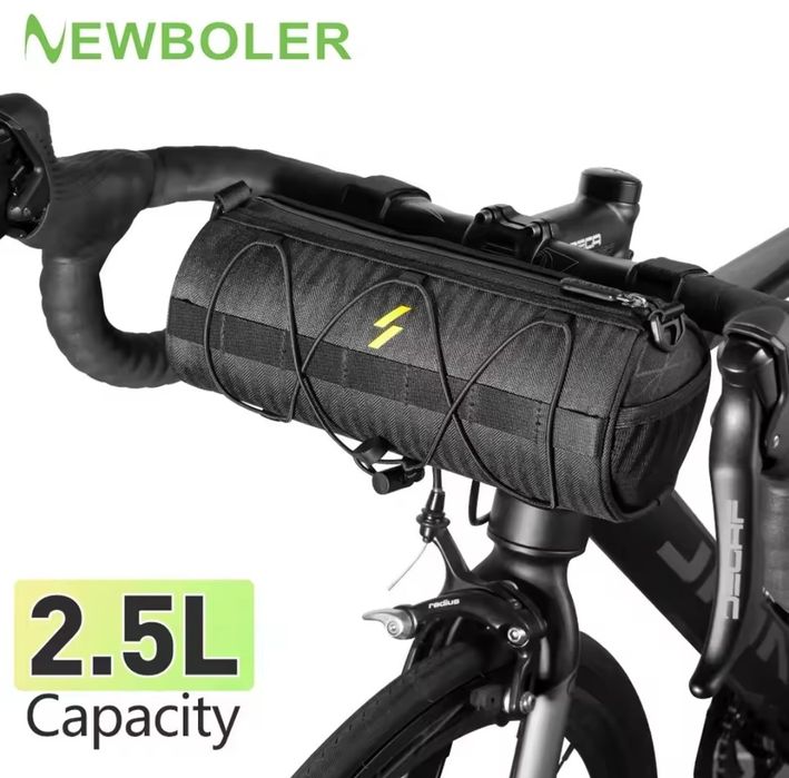 Torba na kierownicę 2,5l Newboler BAG601 Wodoodporna 170g 24x10 Nowa