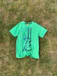 Koszulka Nike tee r.L vintage zielony logo haft streetwear swoosh