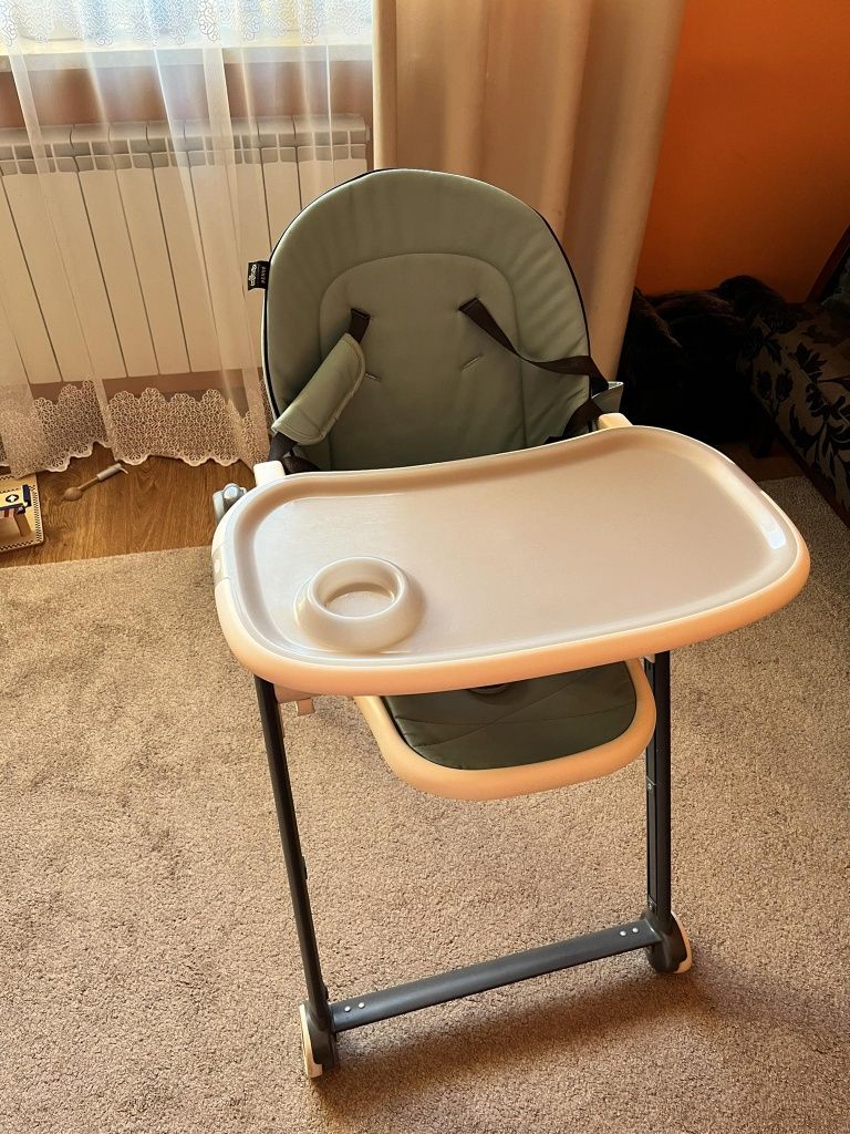 Krzesełko do karmienia Baby design pebble penne 05 turkusowe