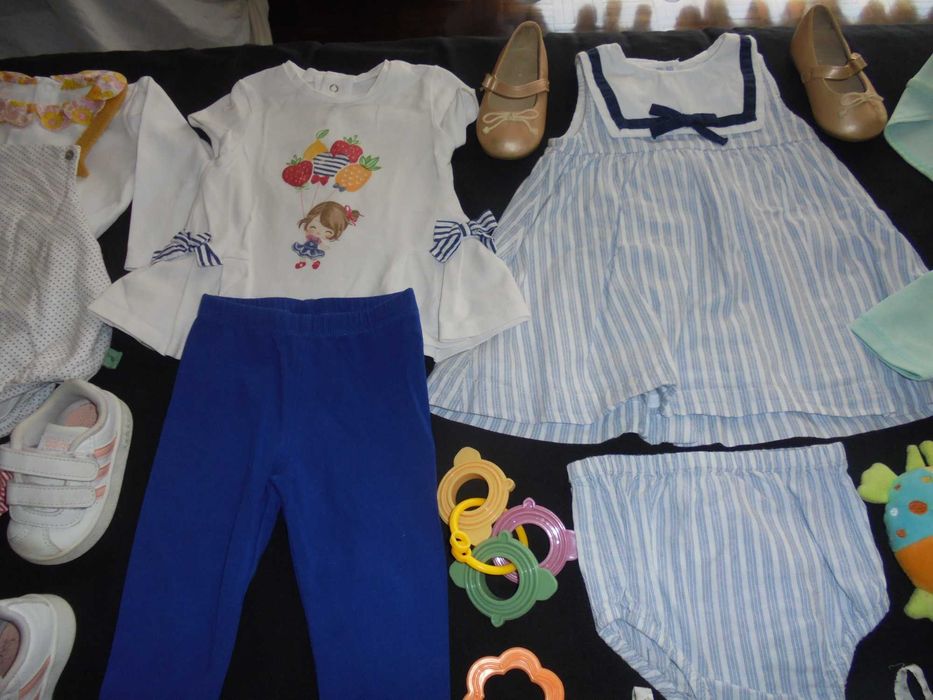 lote de roupa de menina bebé o coelho