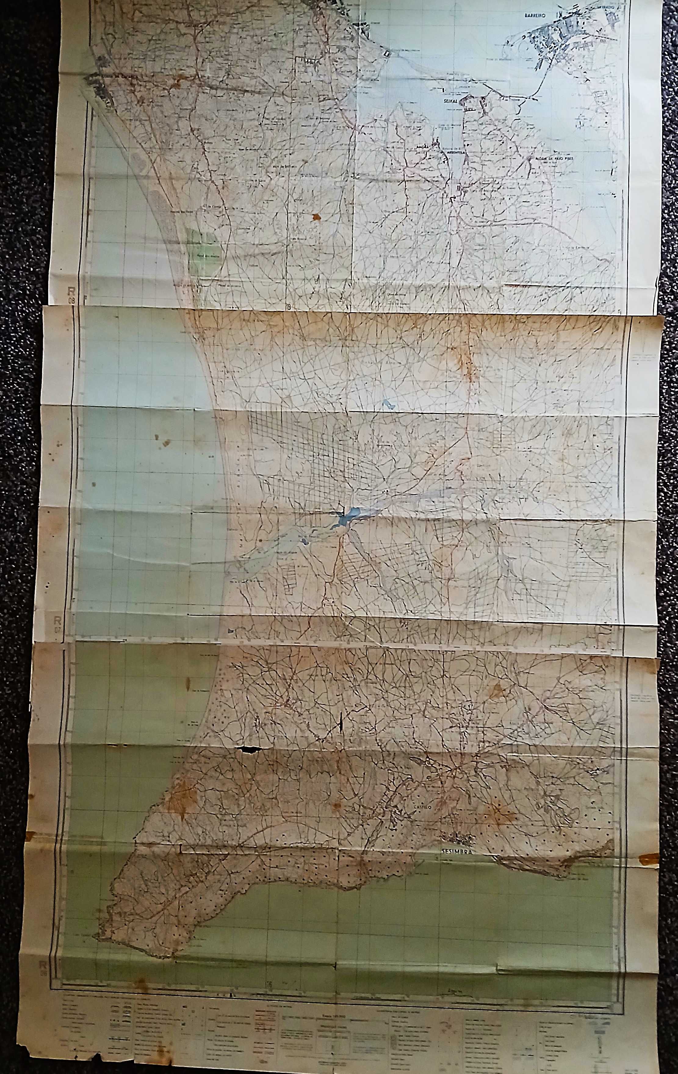 Cartas Militares de Portugal - escala 1: 25 000