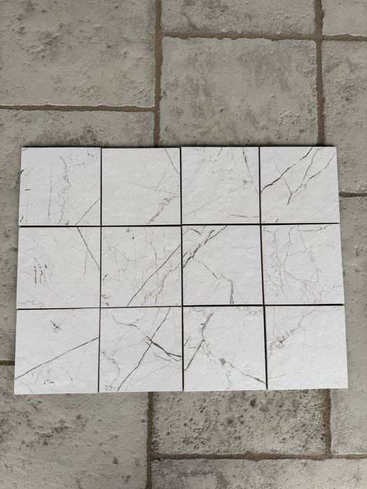Płytki ceramiczna 20*20 gresowa czarne i białe