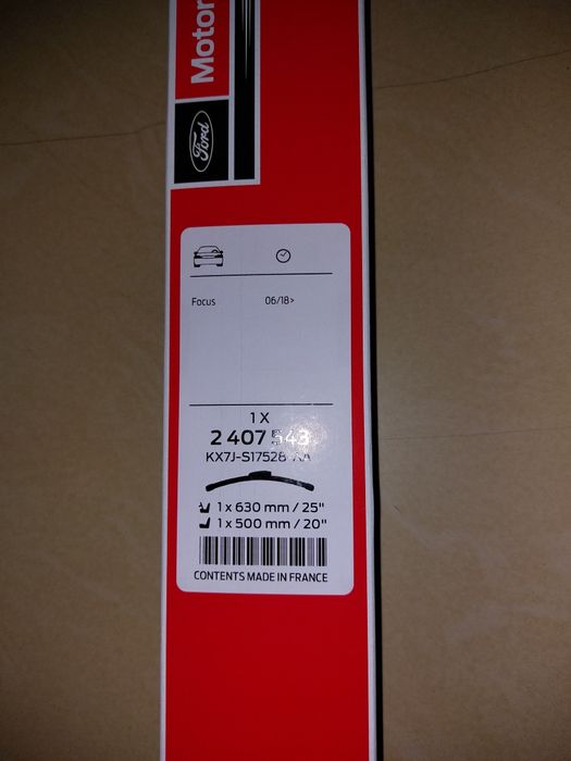 Склоочисники Ford Focus 4 передні