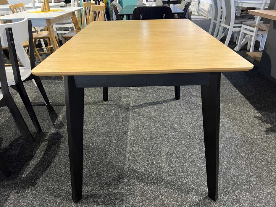 Стіл Мілан 120х70 суцільний кухонний прямокутний на кухню буковий