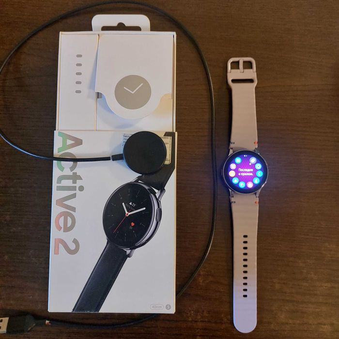 Смарт-часы Samsung Galaxy Watch Active 2 40mm Silver Stainless steel