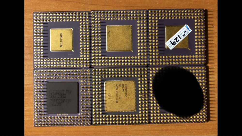 Процесори 486 , AMD, Cyrix, 3 шт різних