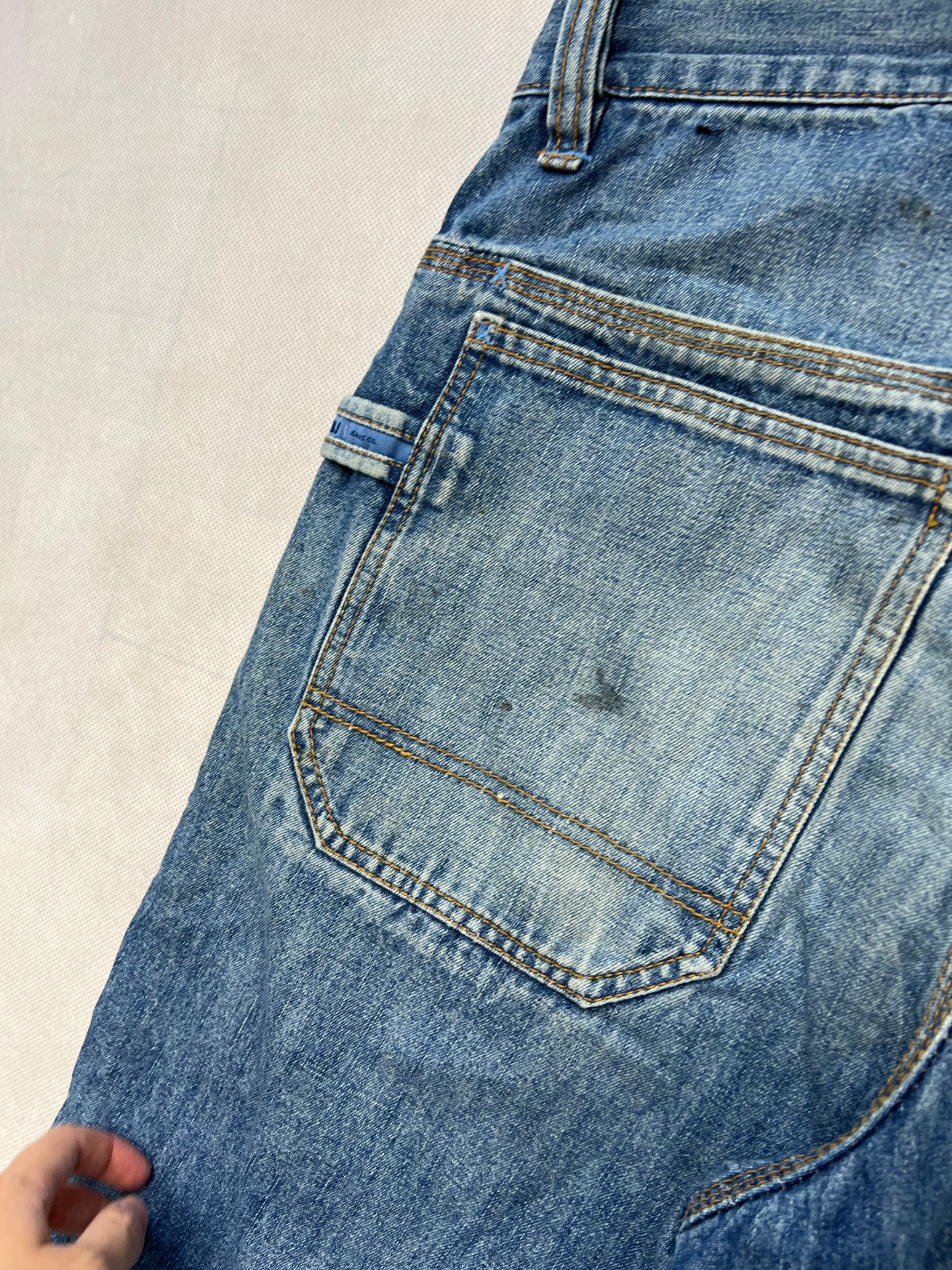 Spodenki Fubu hip hop rap vintage jeans baggy