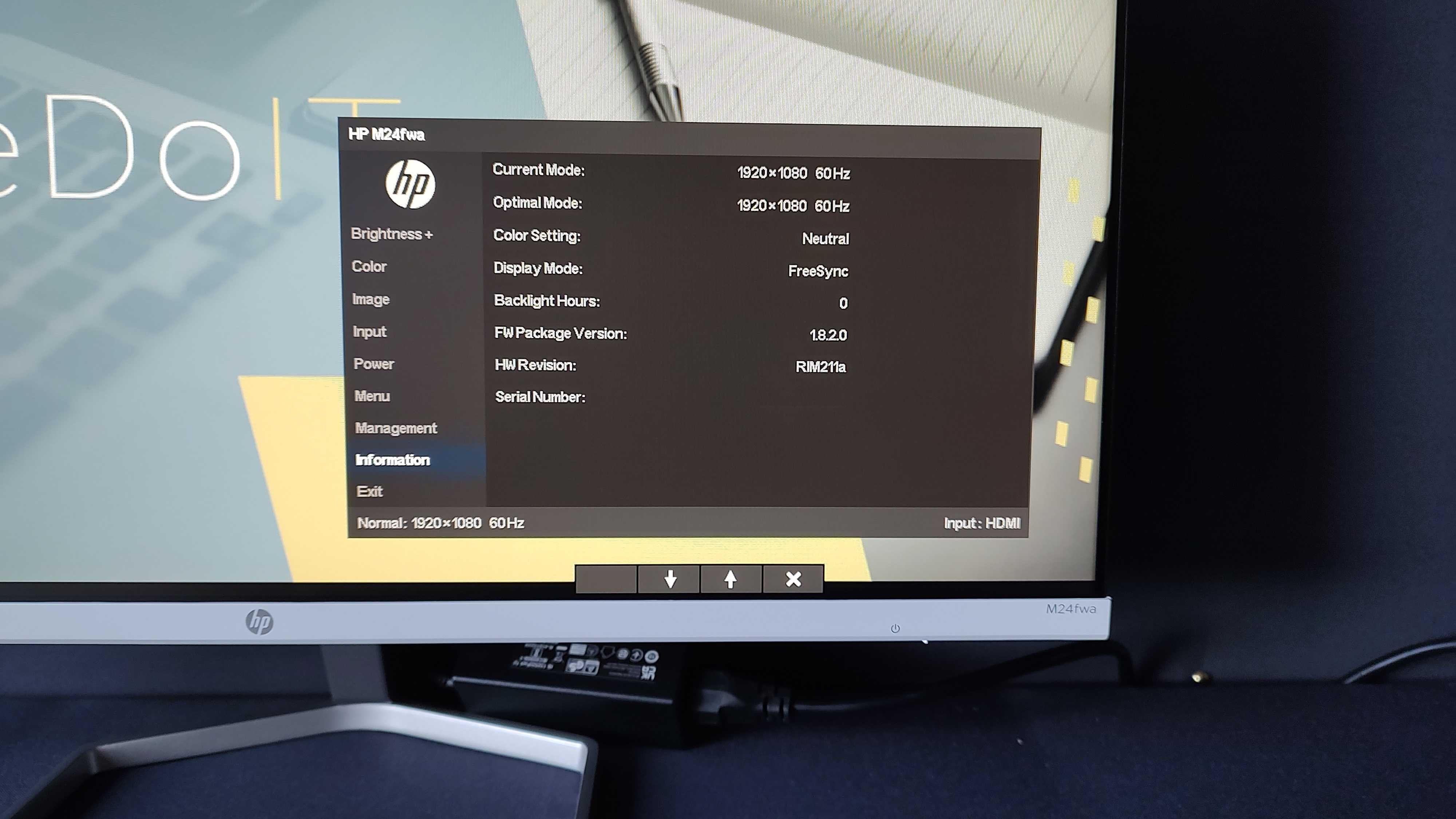 Monitor LCD HP M24fwa