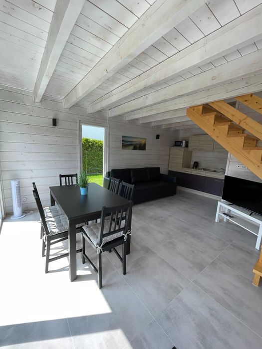 Komfortowe domki - apartamenty 140m od plaży z tarasem i parkingiem!!!
