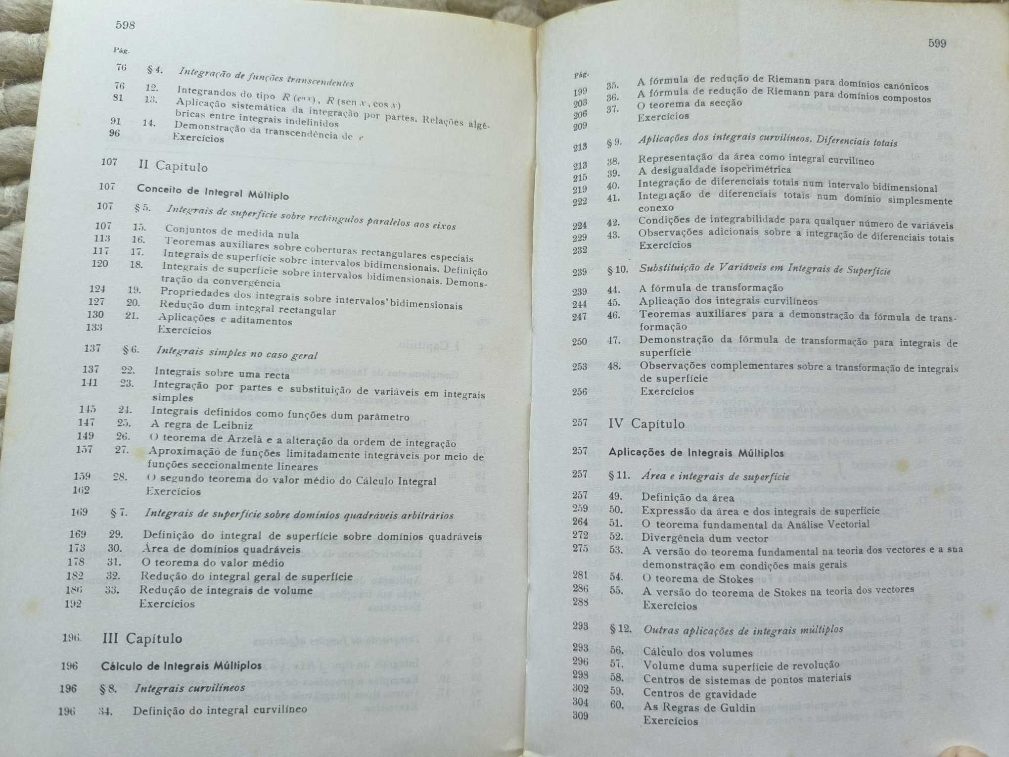 "Lições de Cálculo Diferencial e Integral - III Volume" A. Ostrowski
