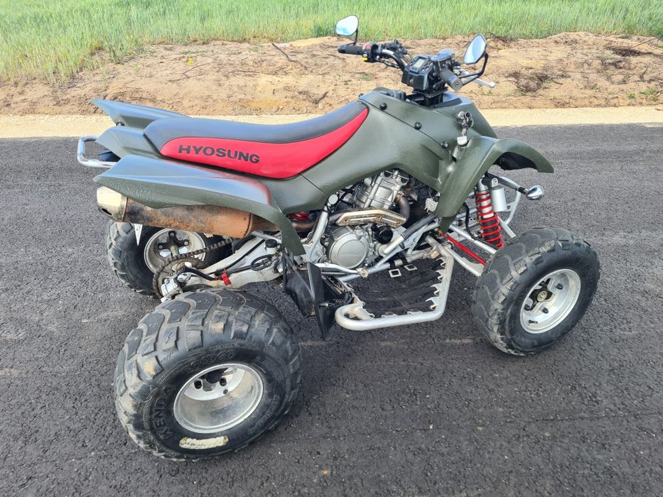 Quad Hyosung 450cm *Homologacja* Access Trition Lucky Star *