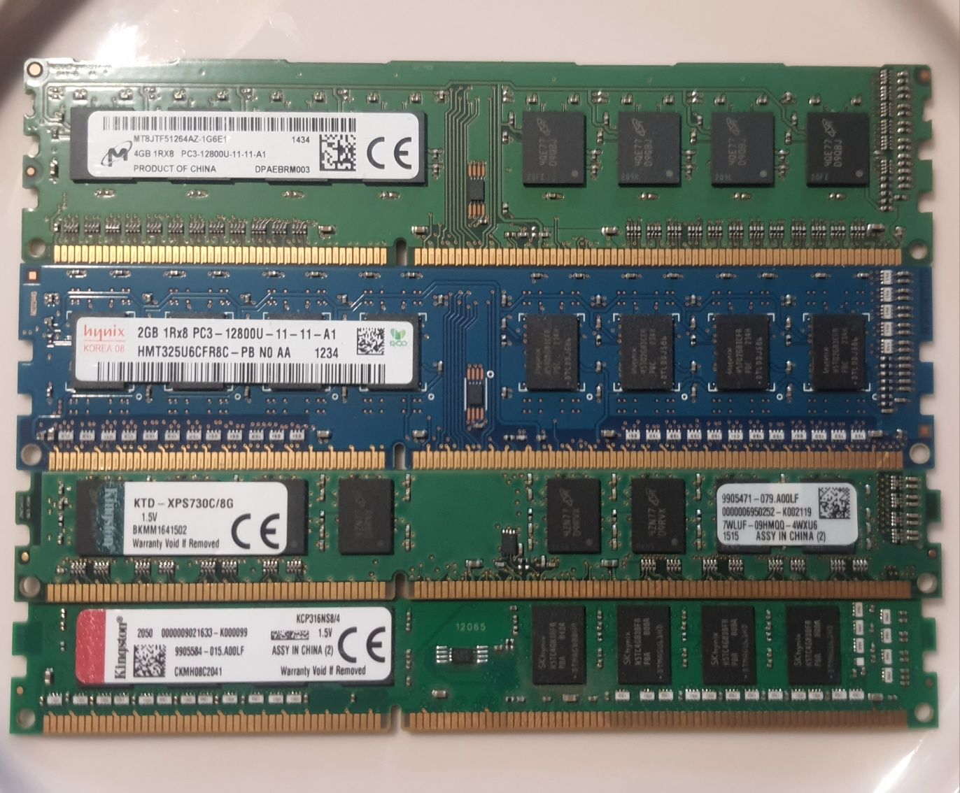 Pamięci RAM PC3 2/4/8 GB
